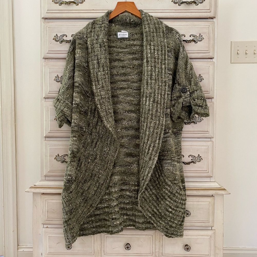 HOST PICK ✨ Motherhood Maternity Olive Knit Cardigan